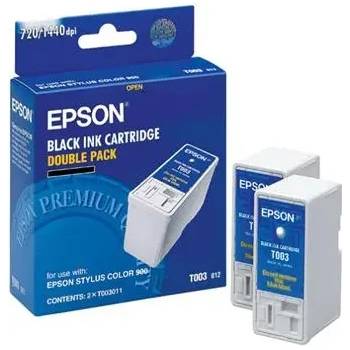 Epson КОМПЛЕКТ 2 ГЛАВИ ЗА EPSON STYLUS COLOR 900/980N - Black - TWIN PACK - OUTLET - PN T003012 (201EPST003 2)