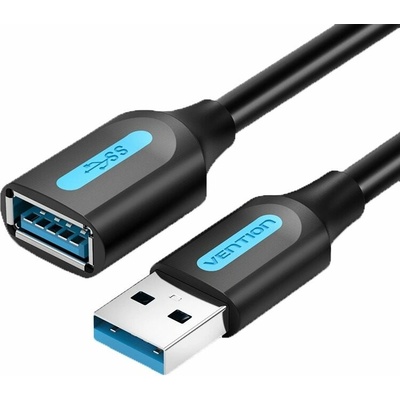 Vention CBHBJ USB 3.0 Male to Female Extension, 5m, černý