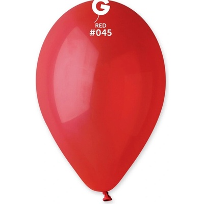 Gemar Kulaté latexové balónky 30cm Tmavě červená #045