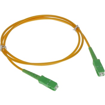 Conneu Оптични пач корди SC/APC - SC/APC сингъл мод, дуплекс, 2м (CNFJ-SCASCAOS2DYE3mm-2)