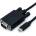 Roline Кабел Roline 1.99. 5821, от USB type C(м) към VGA(м), 2m, черен