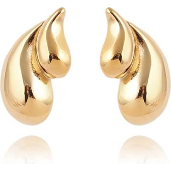 Bijutanki Позлатени Обеци от Медицинска Стомана - Чувство