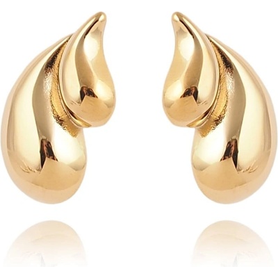 Bijutanki Позлатени Обеци от Медицинска Стомана - Чувство