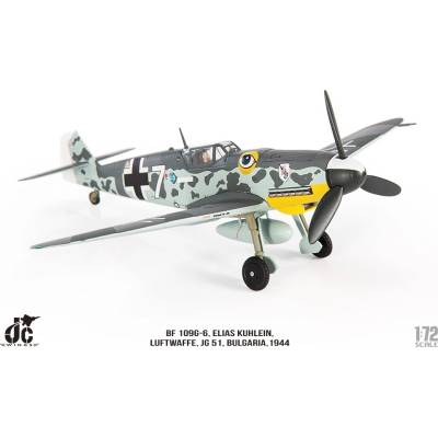 JC Wings Bf 109G Luftwaffe JG 51 Molders White 7 Elias Kuhlein Bulgaria 1944 1:72