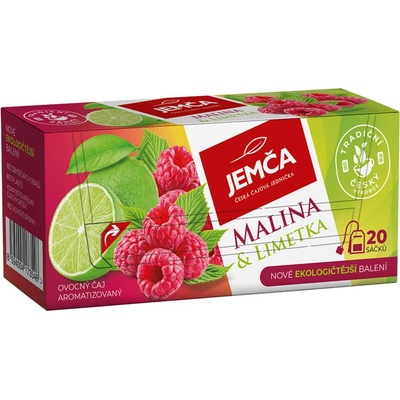 JEMČA Malina a limetka 20 x 2 g