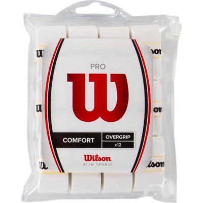 Wilson Pro overgrip 12ks bílá – Zboží Dáma