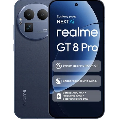 realme GT 8 Pro 16GB/512GB Urban Blue – Zboží Živě