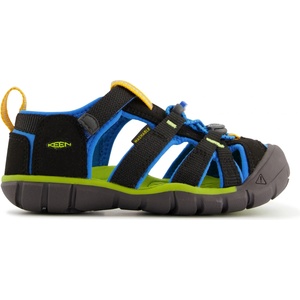 KEEN Детски сандали Keen Kids Seacamp II CNX Sandals - Black / Brilliant Blue - размер 29 (EU) (702-0206-2814)