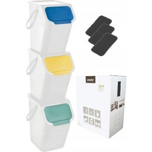 Bini SADA KOŠŮ NA TŘÍDĚNÍ ODPADKŮ 3 x 25 L