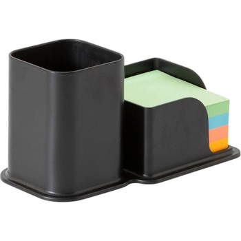 Sworld Моливник с поставка за листчета, 2в1, черен (1060180096)