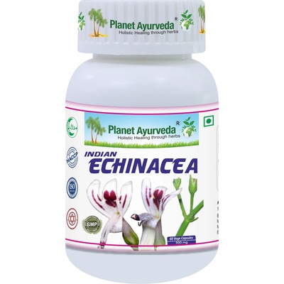 Planet Ayurveda Echinacea Indická Právenka latnatá 60 kapsúl