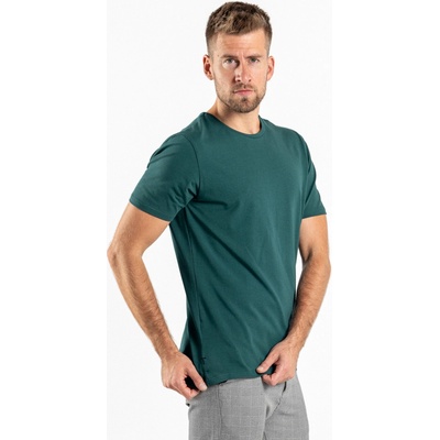 TallGuys pánské rozstřižené tričko óčko Smaragd green