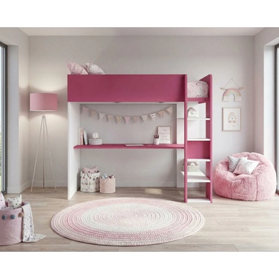 TRS-TOP-SKL-SPAIN s písacím stolom fuchsia limitovaná edícia