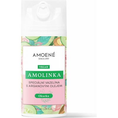 Amoené Amolinka vazelína s arganovým olejem a vůní okurky 100 ml