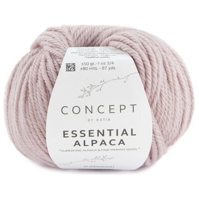 ESSENTIAL ALPACA Katia Farby ESSENTIAL ALPACA: 91 púštna ružová