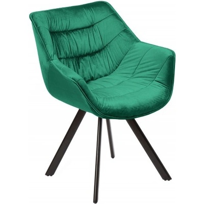 Ainnde Dutch Comfort smaragdově zelené samet 2 ks