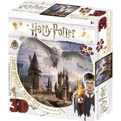 PRIME 3D Harry Potter Bradavická škola čar a kouzel 3D 300 dielov