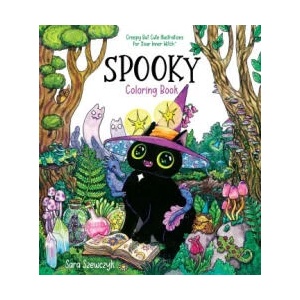 Spooky Coloring Book: Creepy But Cute Illustrations for Your Inner Witch (ISBN: 9781645679776)