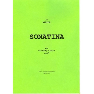 NELA Sonatina pro dvě flétny a klavír op. 49
