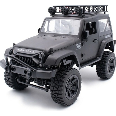 Modster MODSTER XCross Country Elektro Brushed Crawler 4WD RTR čierna matná MD11929 1:14