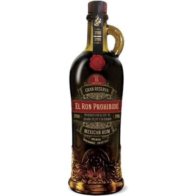 El Ron Prohibido 15y 40% 0,7 l (holá láhev)