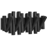 Umbra HK Limited Umbra Закачалка за стена picket rail - цвят черен (umbra-1011471-040)