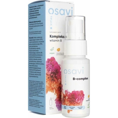 Osavi Vitamín B-komplex Ústny sprej pomaranč 25 ml