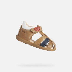 Geox Кафяви детски сандали Geox Sandal Macchia Geox | Kafyav | Момчешки | 18