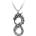 Alchemy gothic Колие с висулка ALCHEMY GOTHIC - Infinity Dragon - Pewter - P916
