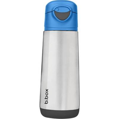 B.Box Termo Láhev se Sportovním Náustkem Blue Slate 500 ml