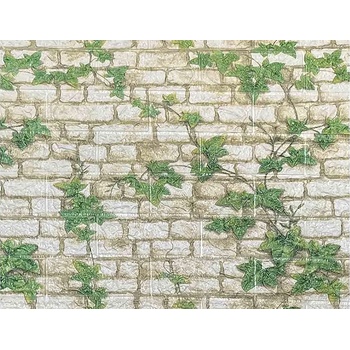 Image 1 of ТАПЕТ 3D САМОЗАЛЕПВАЩ 700x770x4мм ТУХЛА БРЪШЛЯН (14142387-070х077)