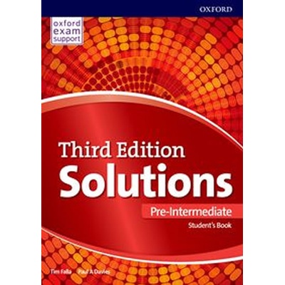 Solutions Pre-intermediate Student´s Book 3rd International Edition
