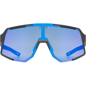 uvex Очила за колоездене Uvex Sequenze Colorvision Cat. 2 Cycling glasses - Black Matt / Mirror Blue - размер One Size (205-7005-0111)