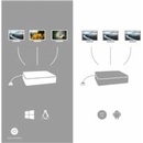 i-Tec USB-C Metal Ergonomic 4K 3x Display Docking Station + Power Delivery 85 W C31FLATDOCKPDPRO