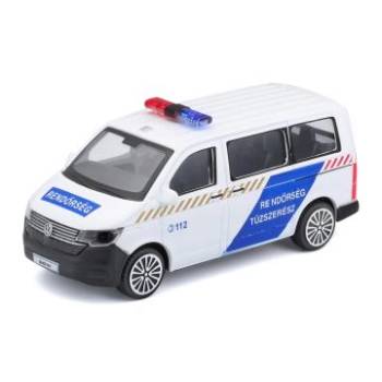 Bburago 3304486 Bburago 1/43 - Полицейска кола VW T6 (81461)
