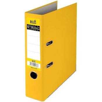 Класьор B2B Strong A4, 7.5 cm мет. кант Жълт (B2B)