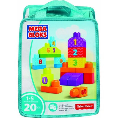 Mega Bloks First Builders 123 kostky