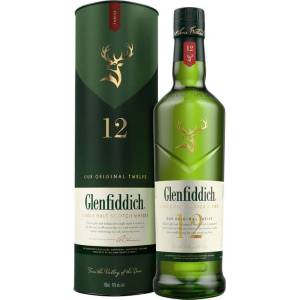 Glenfiddich 12 YO - малцово шотландско уиски 700ml