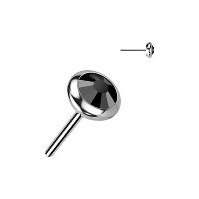 Šperky4U Náhradní kamínek k PUSH IN piercingu titan TIT1242K-040