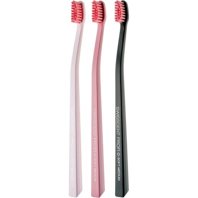 Swissdent Colours Pink Paradise Soft-Medium 3 ks