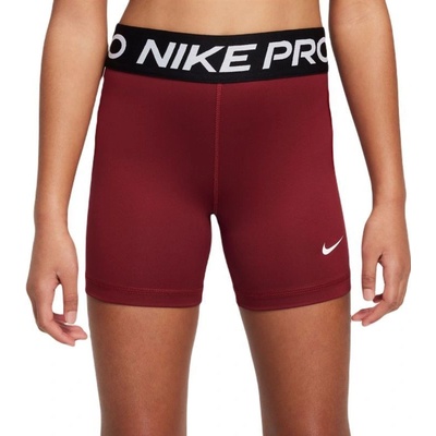 Nike Girls Pro 3in Červený
