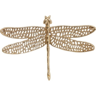 Light & Living Dragonfly nástěnná dekorace zlatá