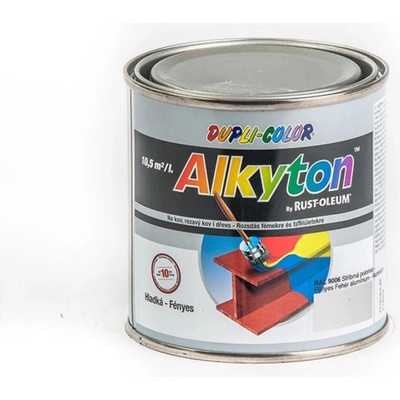 Alkyton RAL 9006 bílý hliník, hladký lesk obsah 0,25L
