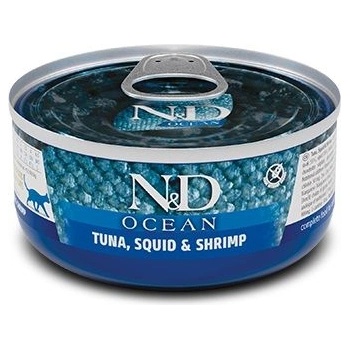 N&D Ocean tuna, squid & shrimp 70 g