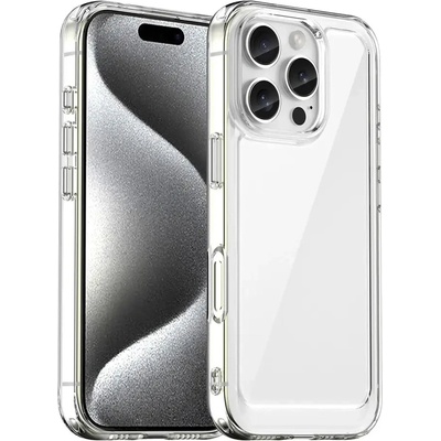 HQWear Кейс Outer Space за iPhone 16 Pro, прозрачен (Outer Space Case iPhone 16 Pro transparent)
