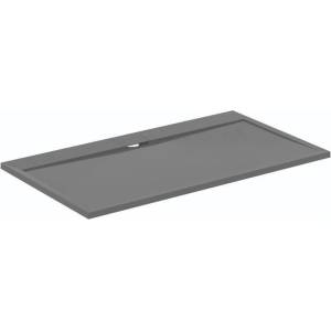 Ideal Standard i. life Ultra Flat S правоъгълно душ корито, асфалтово сиво, 160x90 см (T5226FS)
