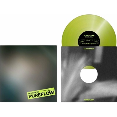 Le Sserafim - 2nd Studio Album 'Pureflow' Pt.1 (Indie Exclusive) (Electric Yellow Coloured) LP