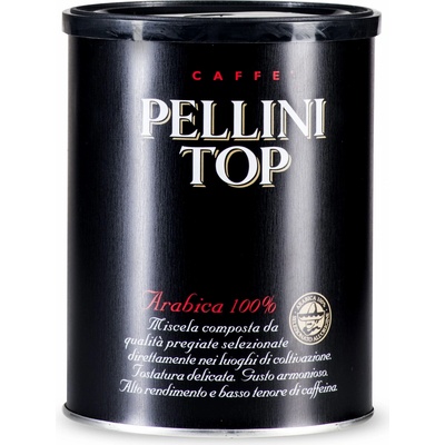 Pellini TOP 100% Arabica mletá 250 g – Zboží Dáma