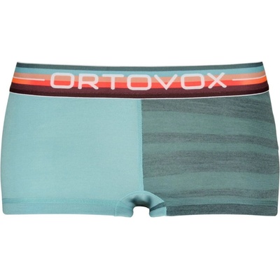 Ortovox W's 185 Rock'n'Wool Hot Pants dámske termoprádlo Grey Blend