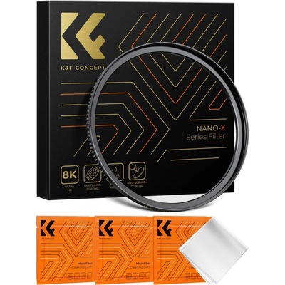 K&F Concept Step Up Brass Filter Adapter Ring 49-58 mm